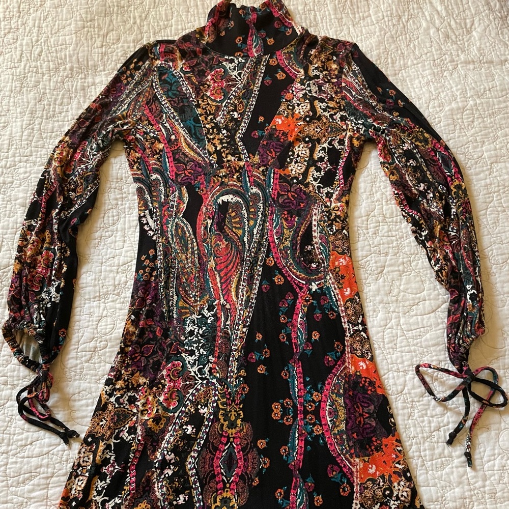 Free People bohemian mini dress